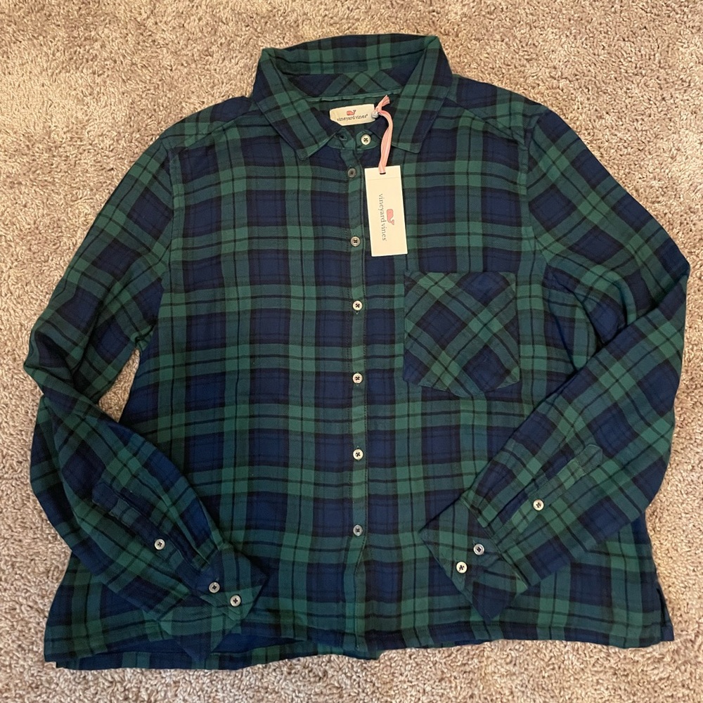 NWT Women's Vineyard Vines Flannel